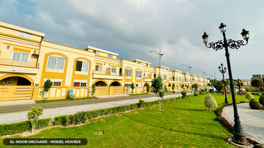 Al-Noor Orchard housing Scheme Model Houses