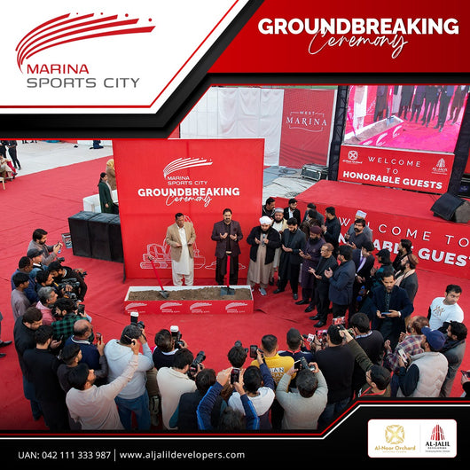 Marina Sports City Ground Breaking Event