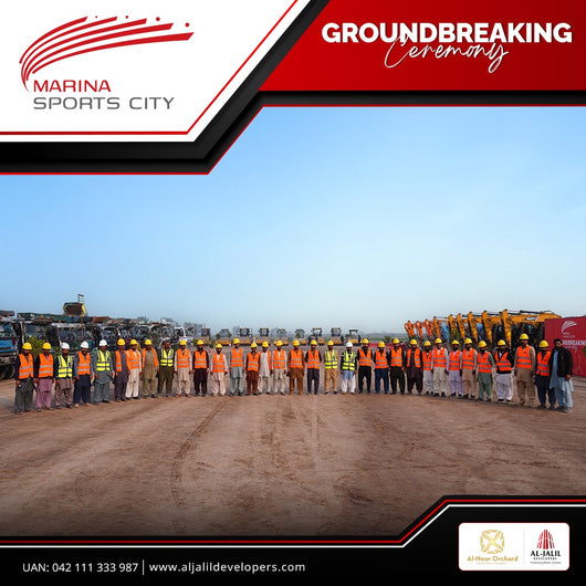 Marina Sports City Ground Breaking Event